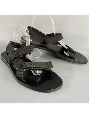 BARNEYS Size 10 Black Strap Sandals